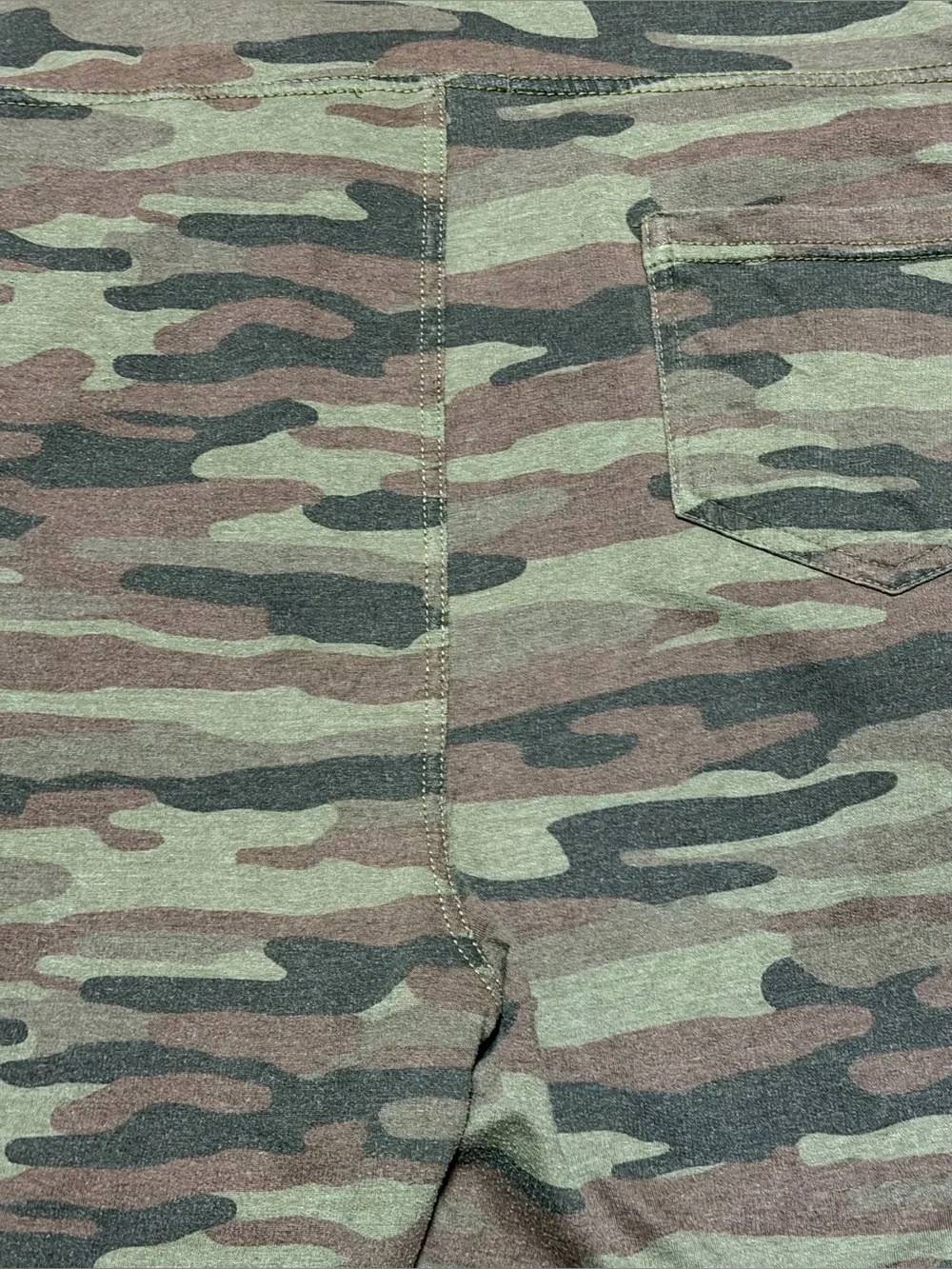 Wallflower Overalls Womens XL Green Camouflage Pants Skinny Cut Cuffed One Piece - Picture 9 of 12